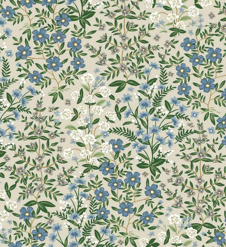 Wildwood Garden Wallpaper - Linen