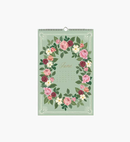 2027 Wall Calendar - Botanical Garden