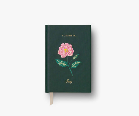 Birth Month Mini Embroidered Journal - November