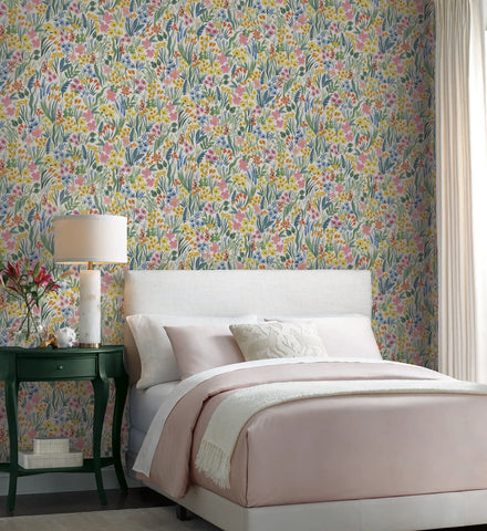 Lea Peel & Stick Wallpaper - White