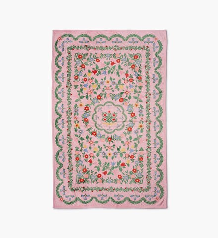 Fleece Blanket - Rosette