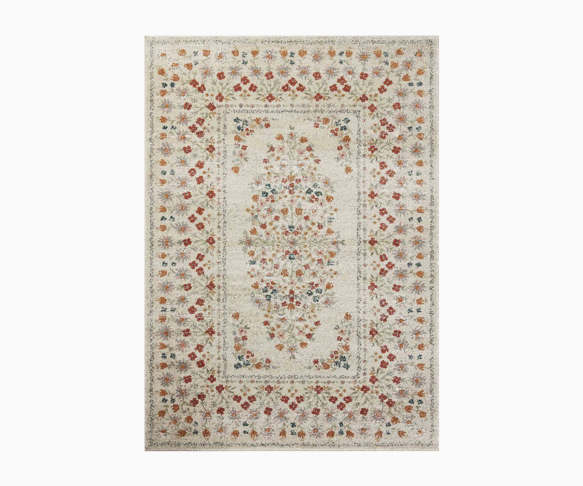 Laurel Eleanor Power Loomed Rug - Linen