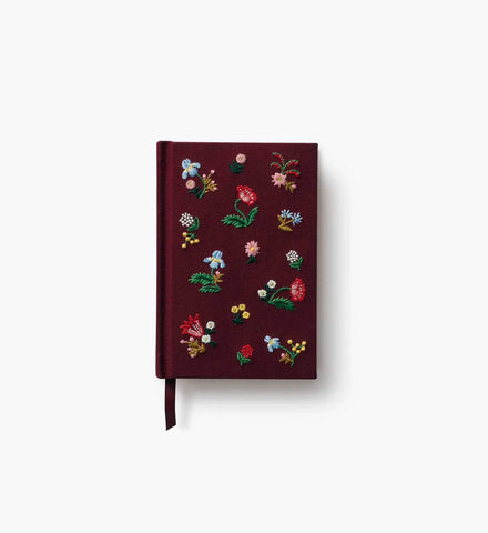 Mini Embroidered Journal - Gracie