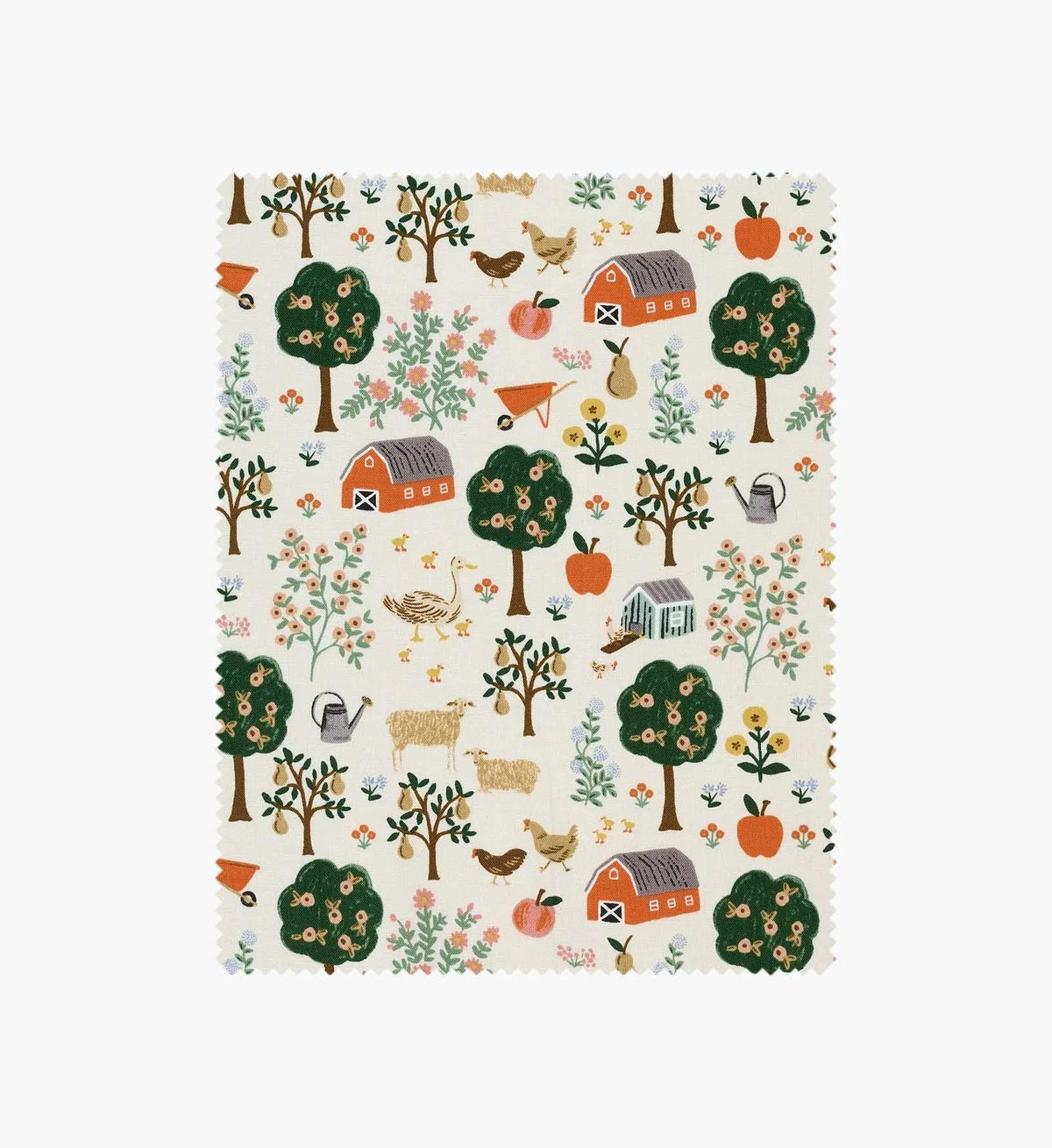 Farmhouse Cotton Fabric - Cream