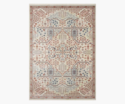 Holland Isa Power-Loomed Rug - Rust