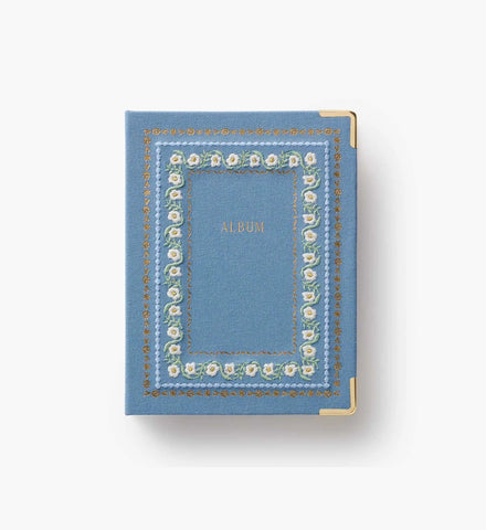 Embroidered Small Photo Album - Delphine