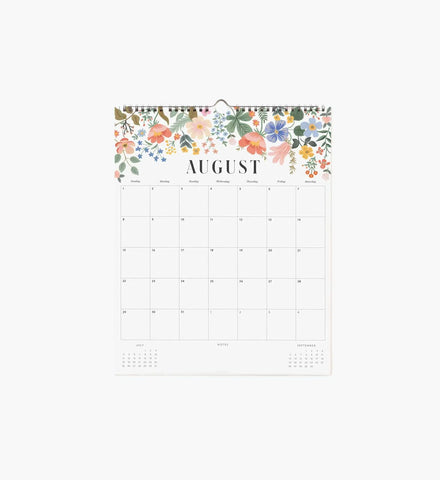 2027 Appointment Calendar - Floral