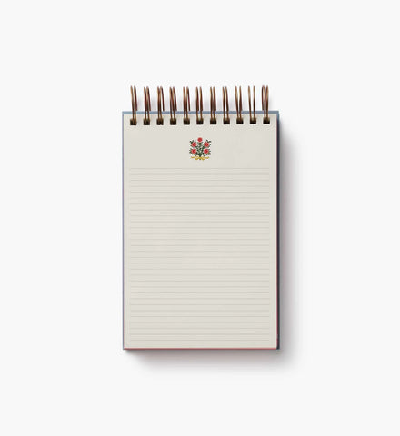 Desktop Spiral Notepad - Rosette