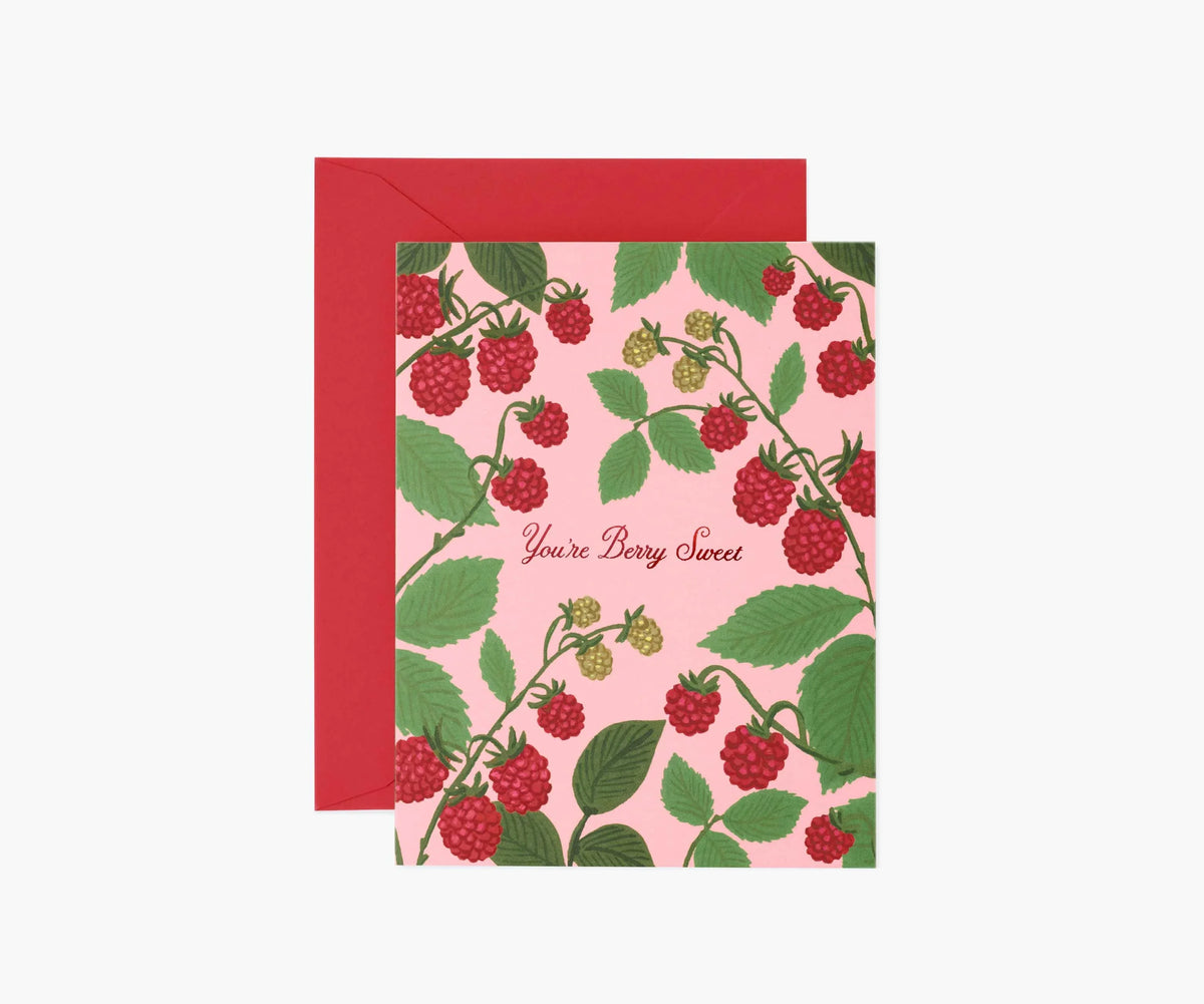 You're Berry Sweet Love & Friendship Card - Single Card
