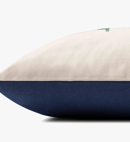 Tulips Embroidered Pillow - Multi