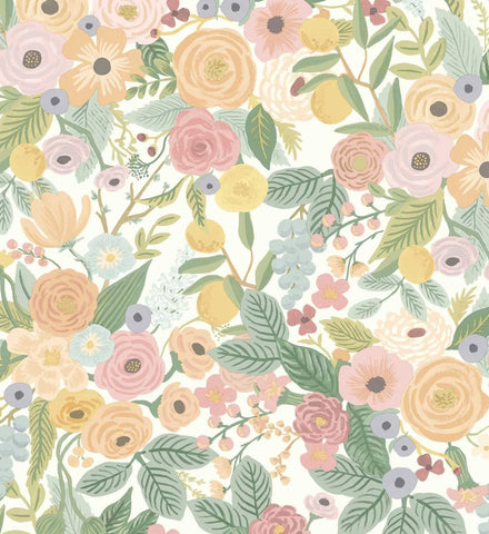 Garden Party Peel & Stick Wallpaper - Pastel Multi
