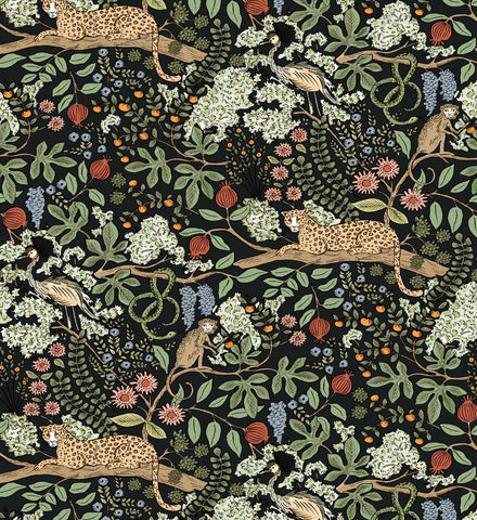Safari Peel & Stick Wallpaper - Black