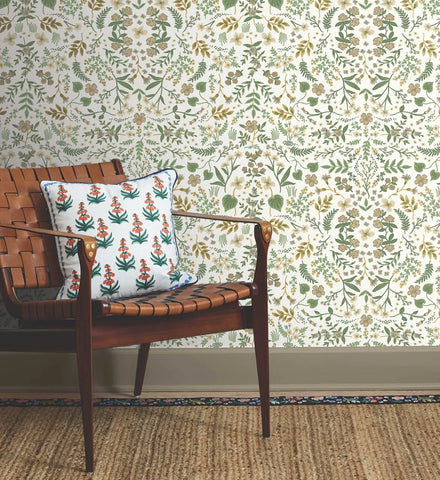 Wildwood Peel & Stick Wallpaper - Linen Multi
