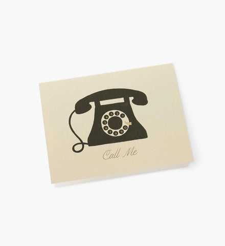Call Me Love & Friendship Card - Single Card