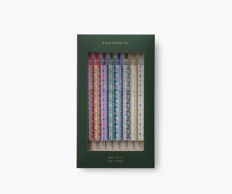 Gel Pen Set of 8 - Delphine