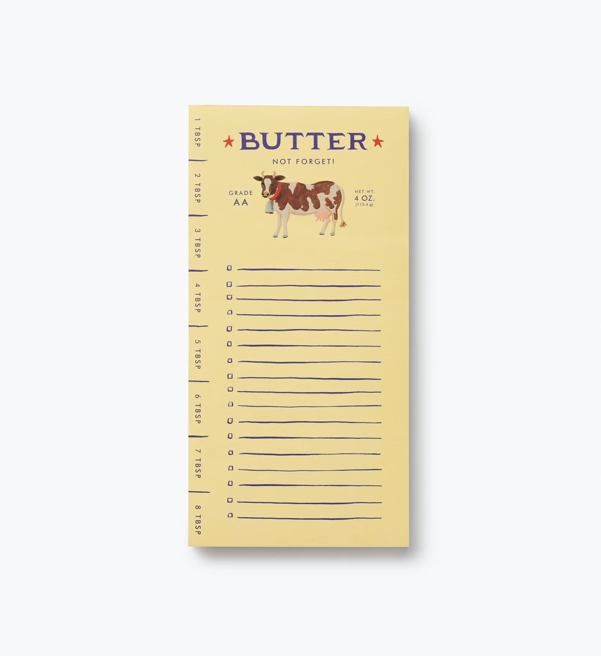 Market Pad - Butter Not Forget
