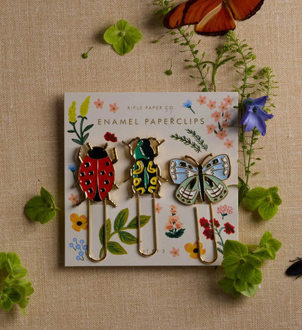 Enamel Paper Clip Set - Curio