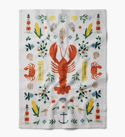 Tea Towel - Seaside