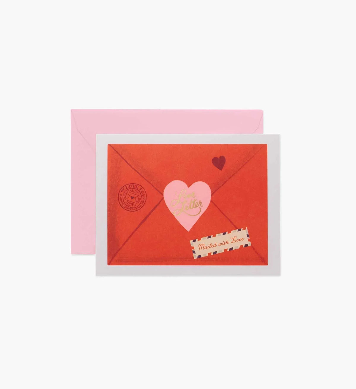 Love Letter Love & Friendship Card - Single Card