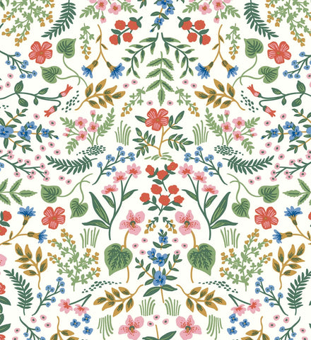 Wildwood Peel & Stick Wallpaper - Rose Multi