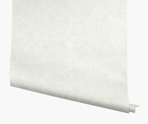 Champagne Dots Wallpaper - Linen & White