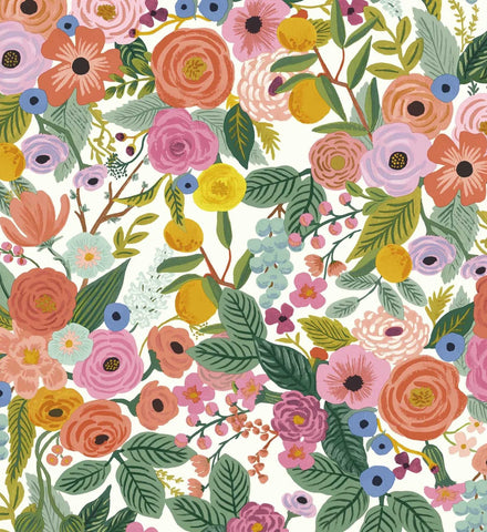 Garden Party Wallpaper - Rose Multi
