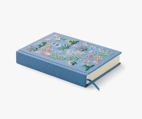 Embroidered Journal - Menagerie Garden