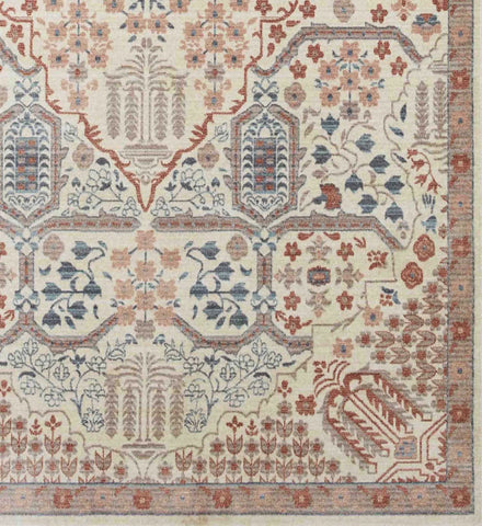 Holland Isa Power-Loomed Rug - Rust