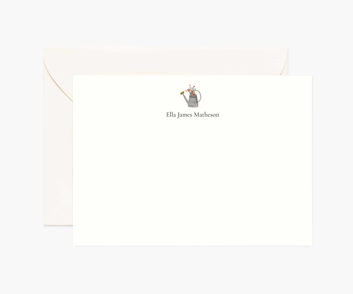 Activities Personalized Stationery  - Watering Can