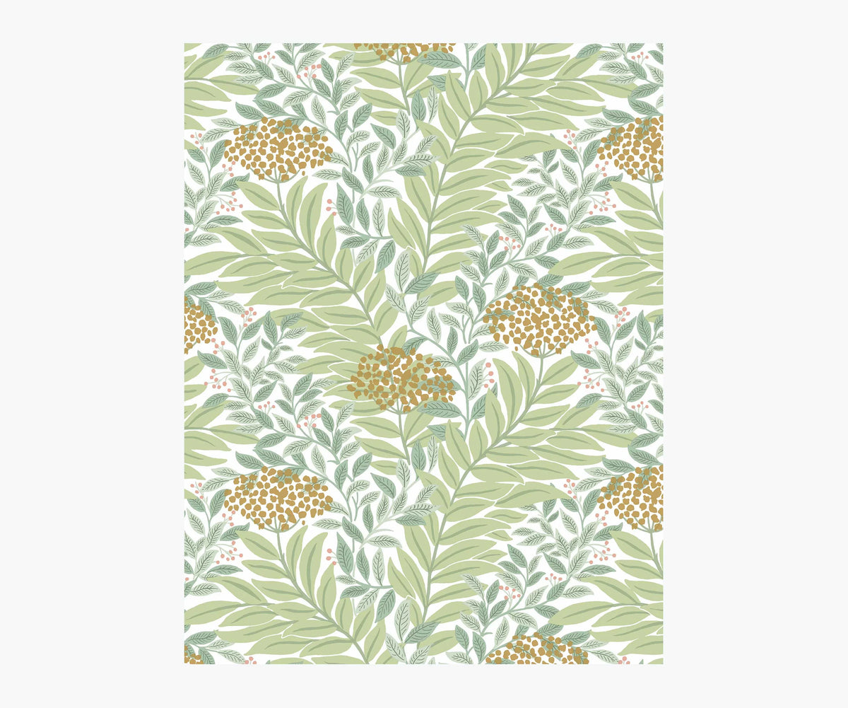 Highgrove Wallpaper Sample - White