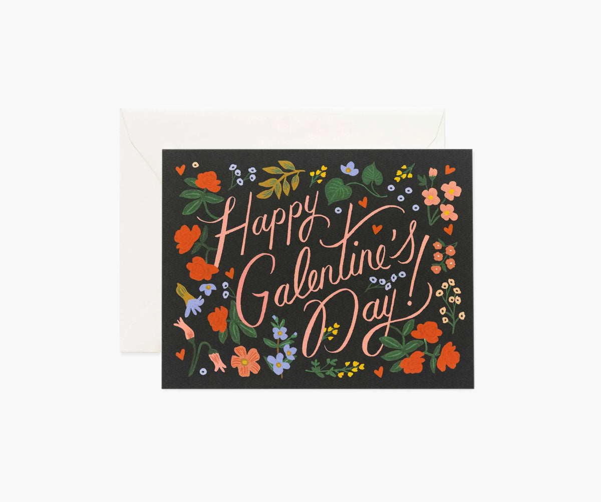 Galentine's Day Valentine's Day Card - Single Card