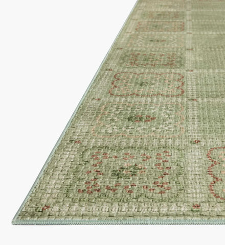 Orchard Lottie Washable Rug - Green