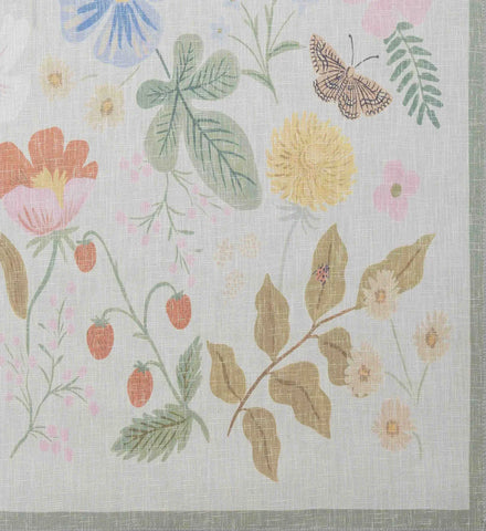 Cotswolds Strawberry Fields Power Loomed Rug - Ivory
