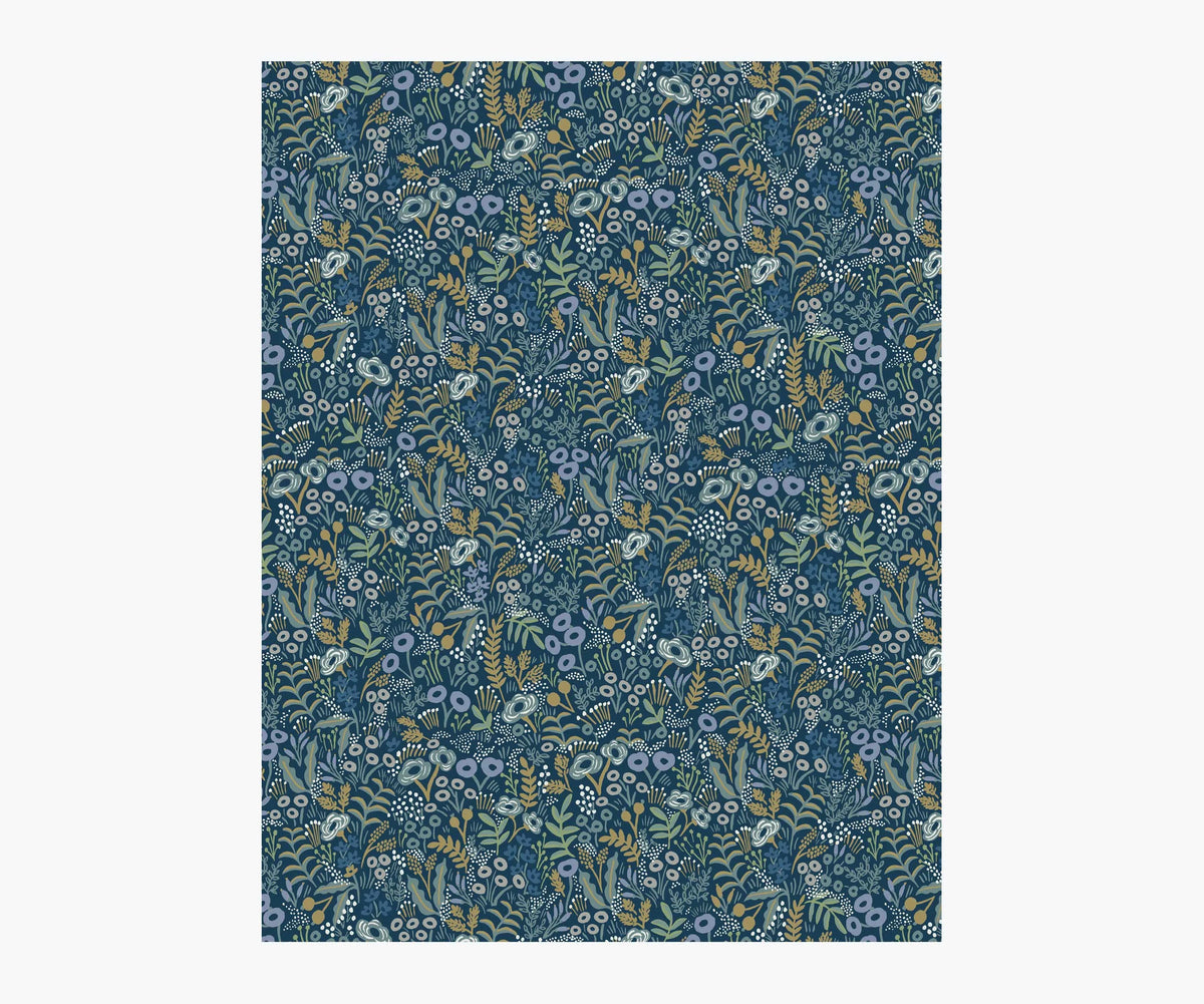 Tapestry Wallpaper Sample - Indigo