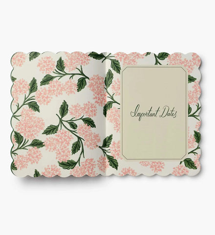 2026-2027 12-Month Academic Appointment Notebook - Pink Hydrangea
