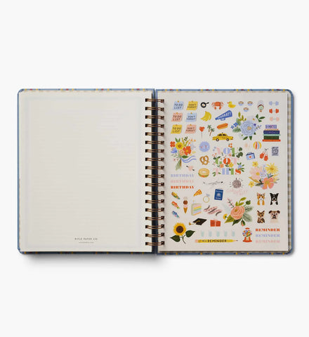 2026-2027 17-Month Academic Hardcover Spiral Planner - Schoolhouse