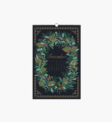 2027 Wall Calendar - Botanical Garden