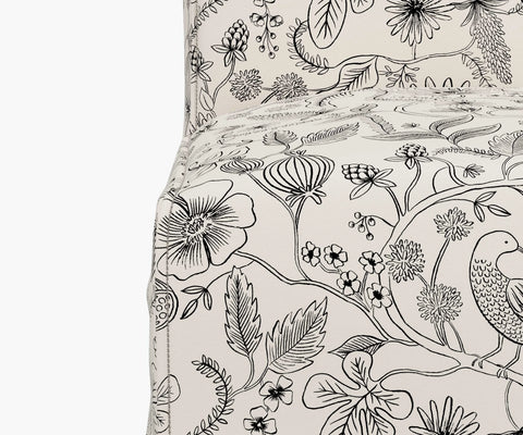 Frances Slipcover Dining Chair - Aviary