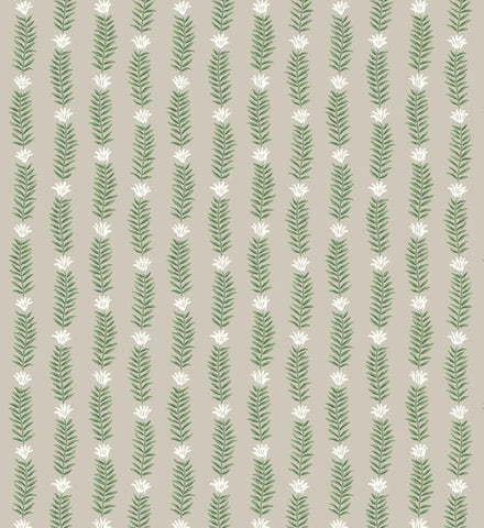 Eden Wallpaper - Linen