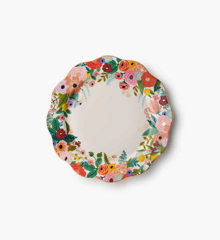 Porcelain Dinner Plate Set - Garden Party