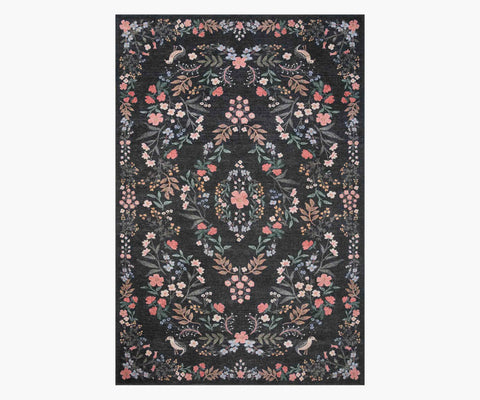 Maison Tuileries Power Loomed Rug - Black