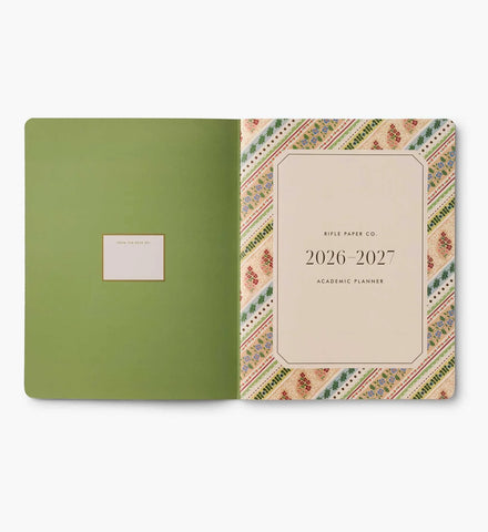2026-2027 12-Month Academic Appointment Notebook - Paisley