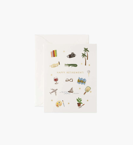 Happy Retirement Card - Single Card