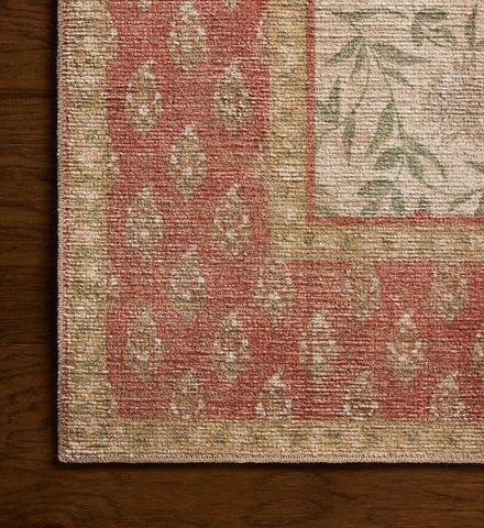 Edinburgh Aster Power Loomed Rug - Ivory & Spice