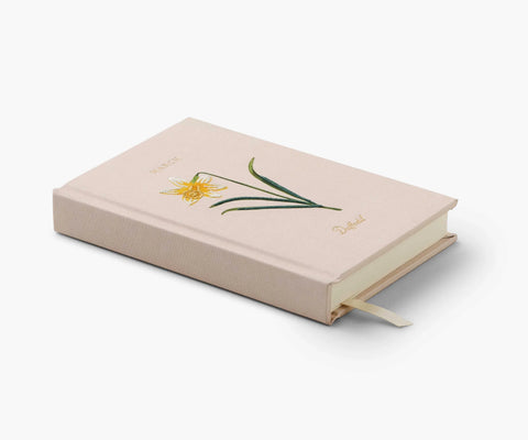 Birth Month Mini Embroidered Journal - March