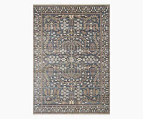 Holland Anika Power-Loomed Rug - Navy