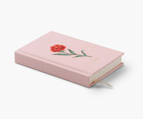 Birth Month Mini Embroidered Journal - January