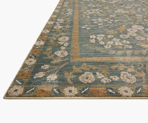 Fiore Florence Power Loomed Rug - Slate & Sage