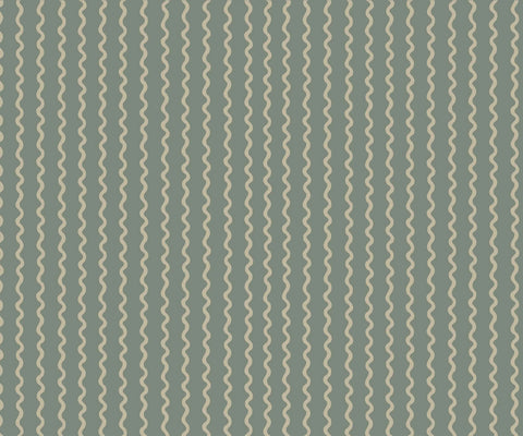 Rickrack Wallpaper - Moss