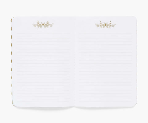 Stitched Notebook Set - Garden Party